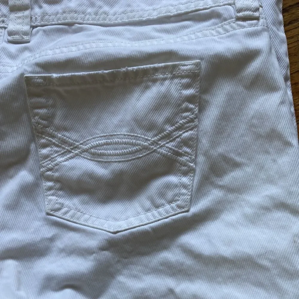 Abercrombie & Fitch 100% Cotton Mid-Rise Five Pocket Straight Leg Jeans Size 4 - Picture 6 of 12